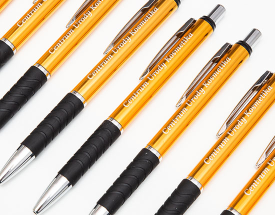długopisy z logo grawerowanym